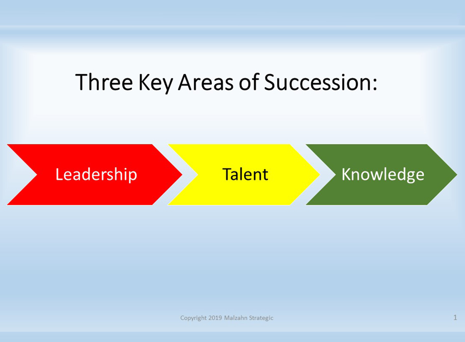 Three Key Areas of Succession Planning: Leadership, Talent, and Knowledge